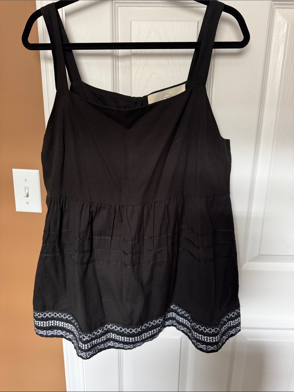 Anthropologie Amit Aggarwal brown Sleeveless Top